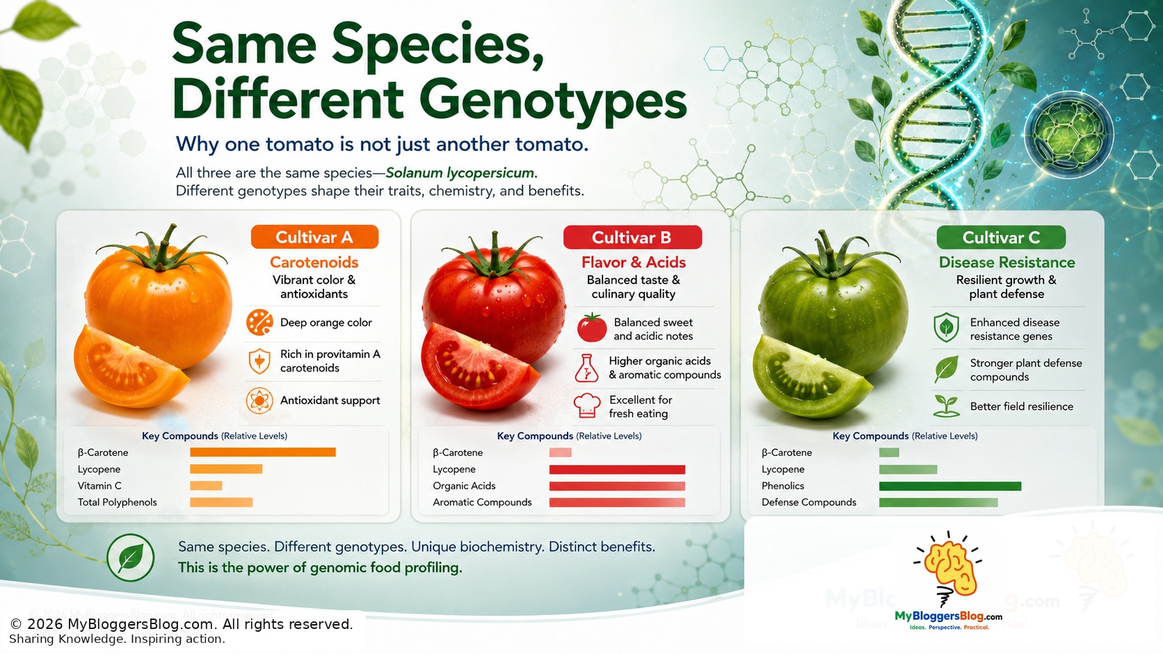 Two carrot genotypes illustrating how the same food species can have different genetic and metabolic profiles